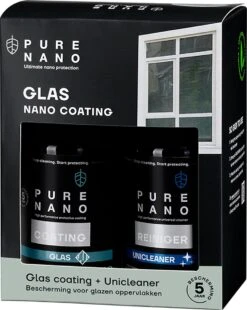 PURE NANO Glas - Nano Coating Voor 5 Jaar Heldere Ramen Met Minder Schoonmaakwerk - 250 Ml -HG Schoonmaak Verkoop 956x1200 1