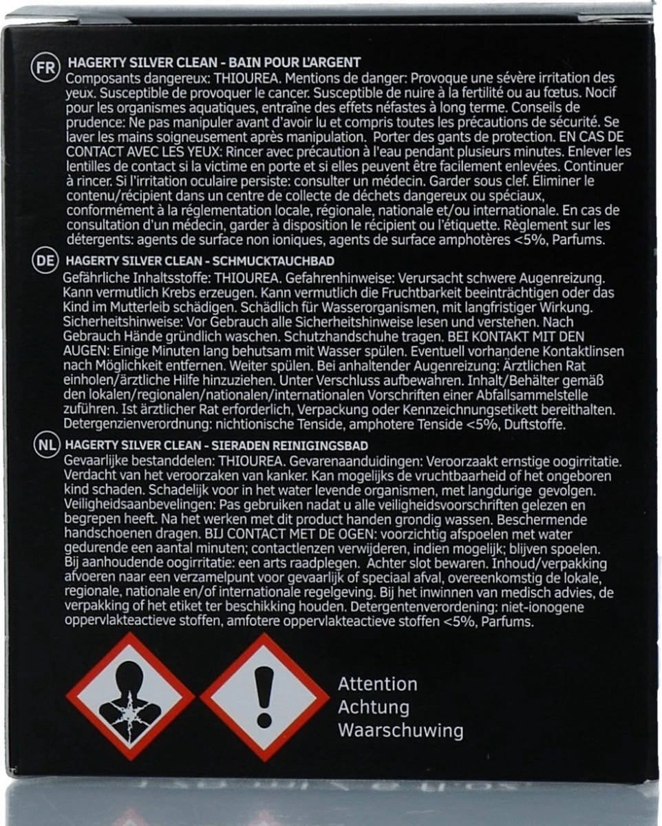 Hagerty Silver Clean - Professional 170 Ml 3 Hagerty Silver Clean - Professional 170 Ml - Afbeelding 3