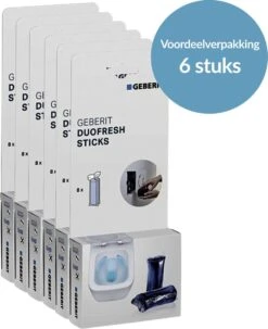 Geberit DuoFresh Sticks - 48 Stuks - Voordeelverpakking - Toilet/WC Blokjes Inbouwreservoir -HG Schoonmaak Verkoop 978x1200